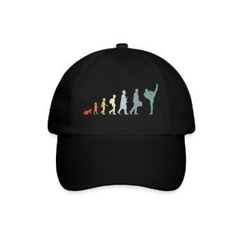 Vintage Kickboxing Evolution - Baseball Cap - black/black - Front