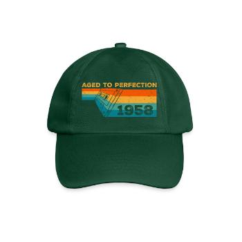 vintage 1958 - Cadeau D’anniversaire 1958 Retro - Casquette classique - vert bouteille - Devant