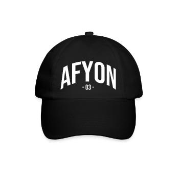 Afyon 03 Turkey Turkiye Gift Holiday Türk TR - Baseball Cap - black/black - Front