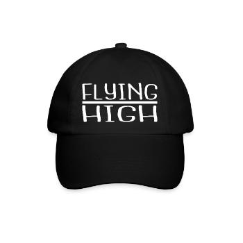 Humor Private Pilot Awesome Birds in Flight Cool - Baseball Cap - black/black - Front