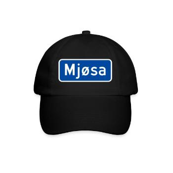 Lac Mjøsa - Casquette classique - noir/noir - Devant
