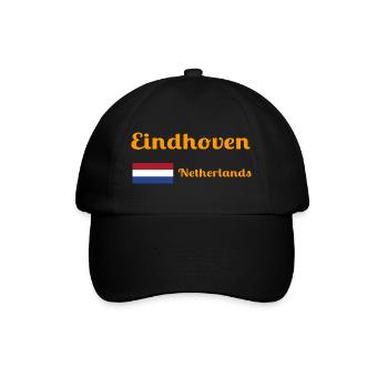 Eindhoven Netherlands- Stylish prints - Baseball Cap - black/black - Front