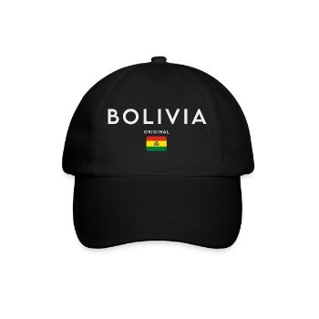 Drapeau bolivien, fierté bolivienne - Casquette classique - noir/noir - Devant