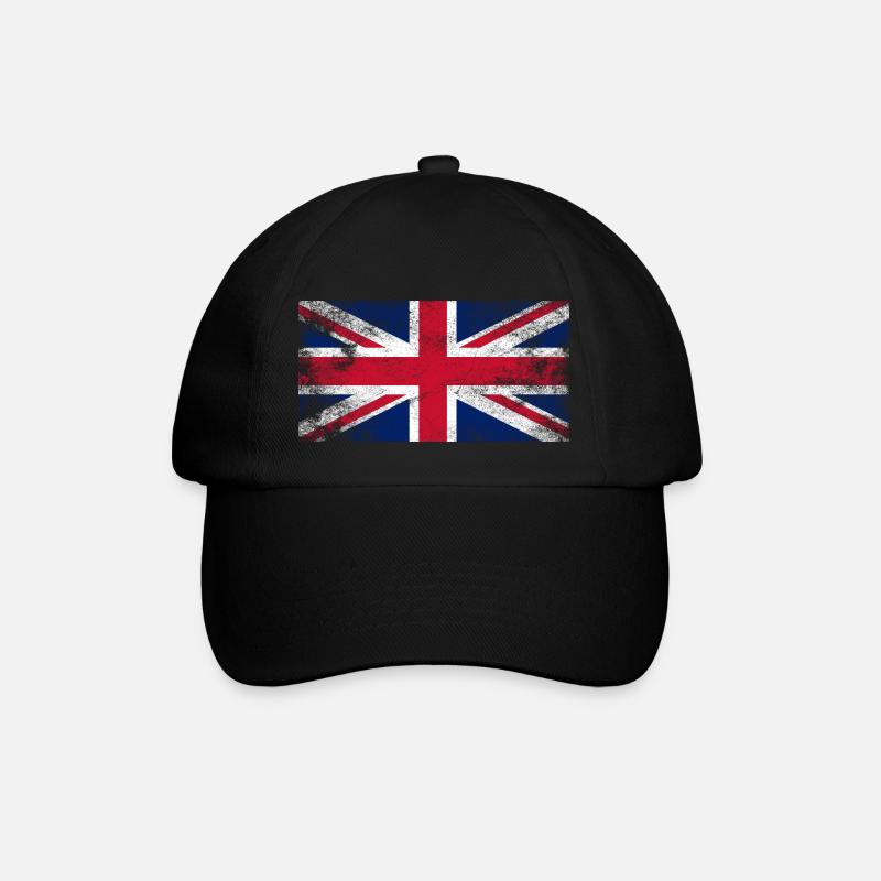 Grande-Bretagne - Casquette classique - noir/noir