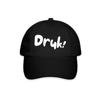 Pression! Chemises en dialecte anversois - Casquette classique - noir/noir - Devant
