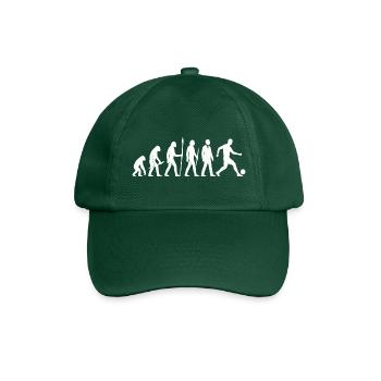 Évolution du football - Casquette classique - vert bouteille - Devant