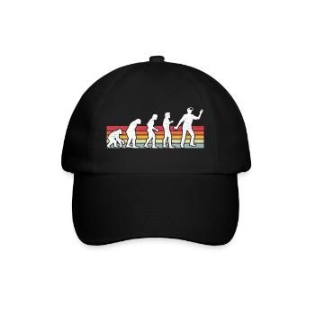 Gamer Game Video Game Blueberry Vintage Gaming - Baseball Cap - black/black - Front