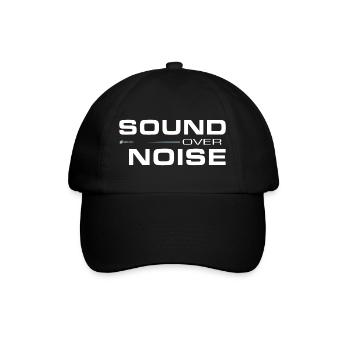 Sound Over Noise - Baseball Cap - black/black - Front