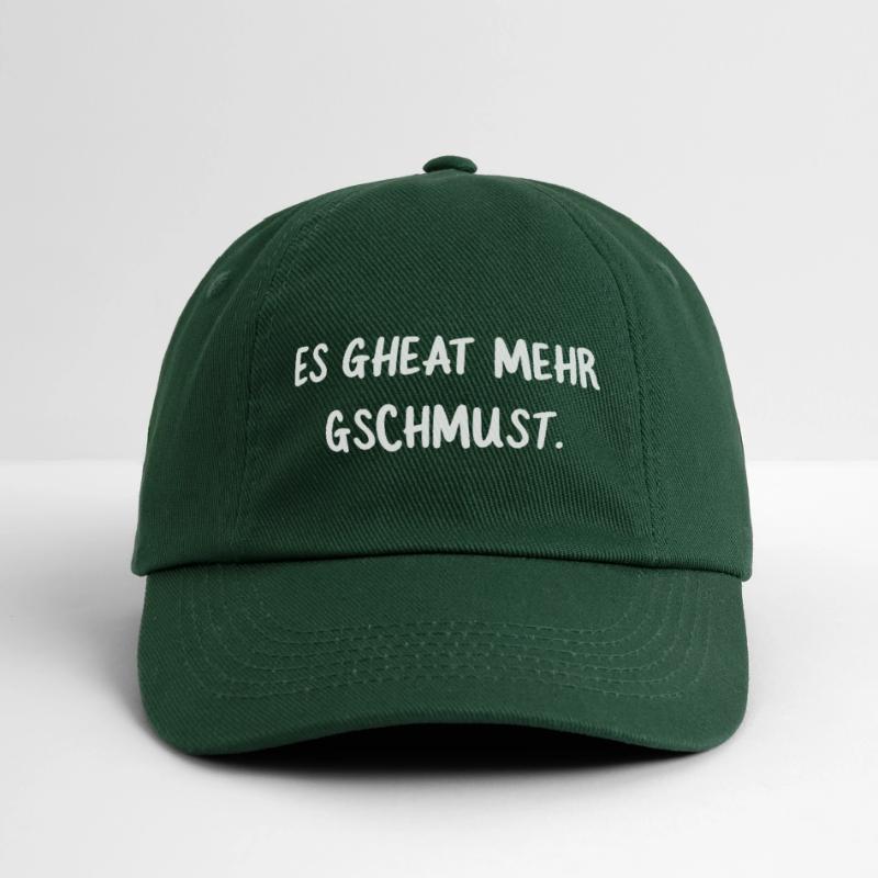 C’est encore plus de mieux. Déclaration du Baiser en dialecte Casquette classique