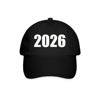2026 - Baseball Cap - black/black - Front