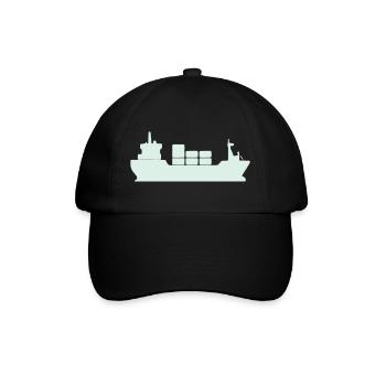 Cargo à conteneurs Silhouette - Casquette classique - noir/noir - Devant