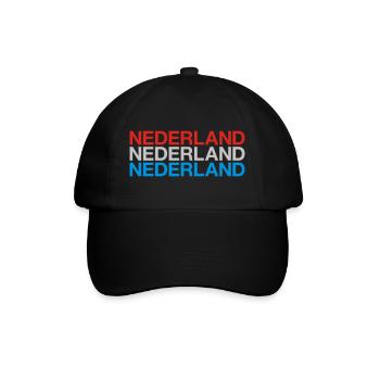 NIEDERLANDE Nederland Netherlands Holland - Baseball Cap - black/black - Front