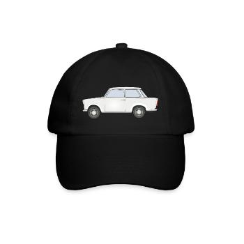 Trabi - Baseballkappe - Schwarz/Schwarz - Vorne
