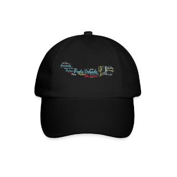 Ponta Delgada São Miguel Açores - Casquette classique - noir/noir - Devant