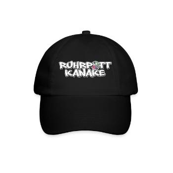 Gelsenkirchen Ruhrpott Kanake - Baseball Cap - black/black - Front