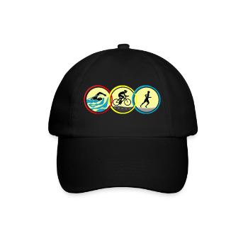 Triathlon - Baseball Cap - black/black - Front