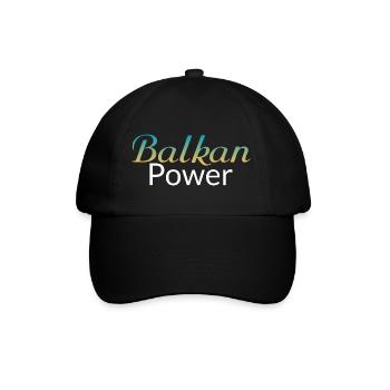 Balkans Power Yougoslavie Serbie T-shirt Bosnie - Casquette classique - noir/noir - Devant