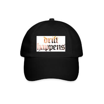la dérive se produit - Casquette classique - noir/noir - Devant