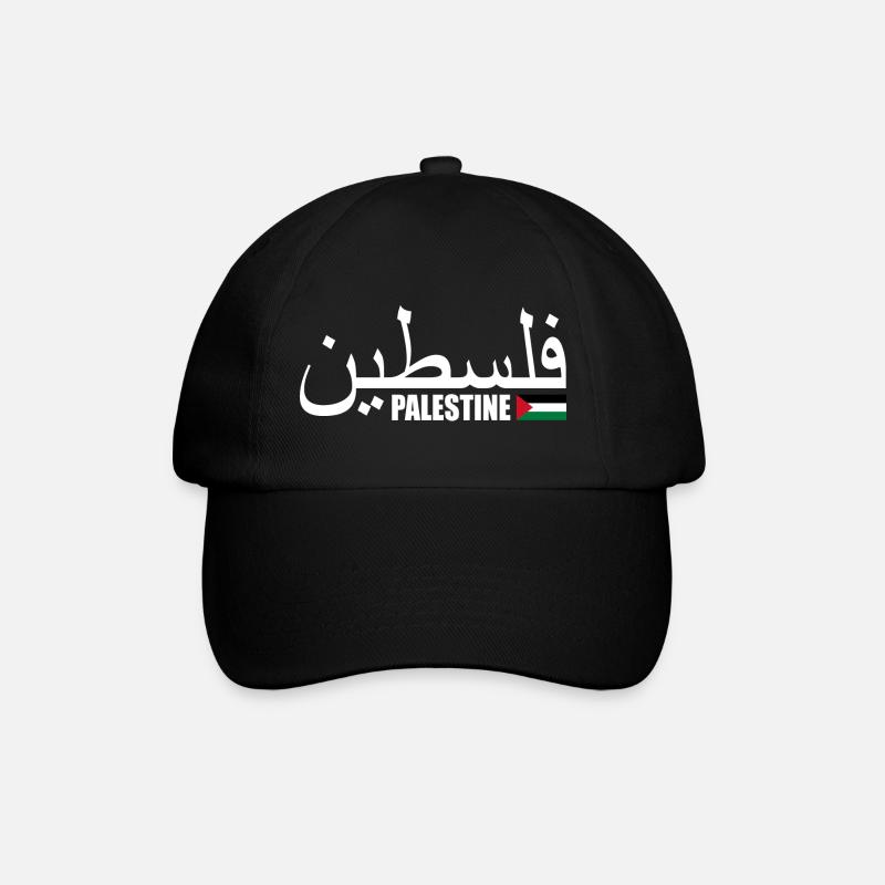 Palestina فلسطين - Baseball Cap - black/black
