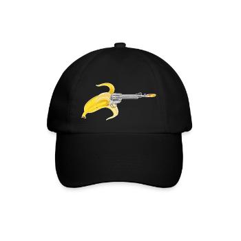 Banana Gun - Baseballkappe - Schwarz/Schwarz - Vorne