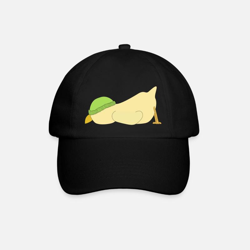 Küken - Baseballkappe - Schwarz/Schwarz