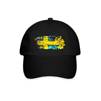 Sweden Sweden Viking Nordic Scandinavia Midsummer - Baseball Cap - black/black - Front