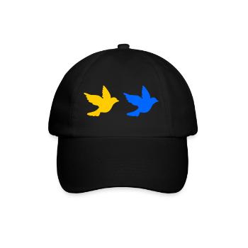 Ukraine - Baseball Cap - black/black - Front