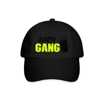 Party Gang - Baseball Cap - black/black - Front