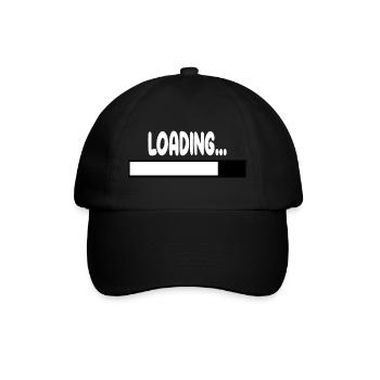LOADING - Baseball Cap - black/black - Front