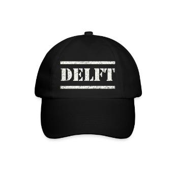 Delft Vintage - Baseball Cap - black/black - Front