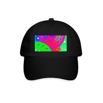 Störe meine Kreise nicht - Baseballkappe - Schwarz/Schwarz - Vorne