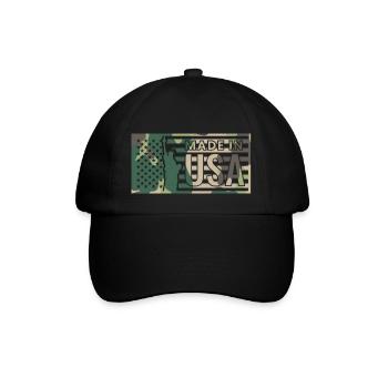Amérique États-Unis New York Drapeau Président indien 2024 - Casquette classique - noir/noir - Devant