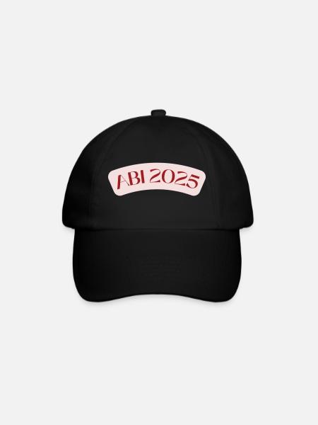ABI2025 - Baseballkappe - Schwarz/Schwarz