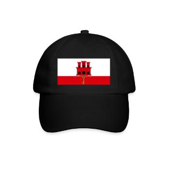 Gibraltar - Baseball Cap - black/black - Front