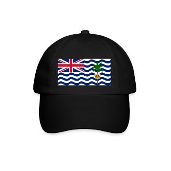 Territoire britannique de l’océan Indien - Casquette classique - noir/noir - Devant