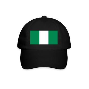 Nigeria - Baseball Cap - black/black - Front