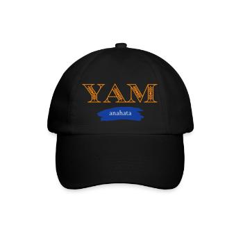 YAM - Baseball Cap - black/black - Front