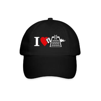 Les sauveteurs adorent les nageurs sauveteurs - Casquette classique - noir/noir - Devant