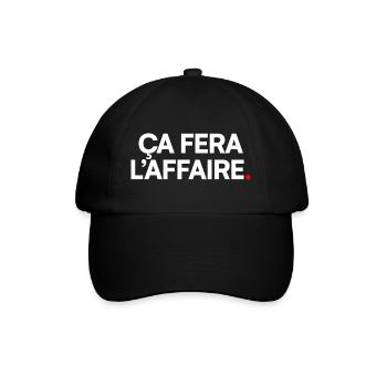 Ça fera l’affaire - Casquette classique - noir/noir - Devant