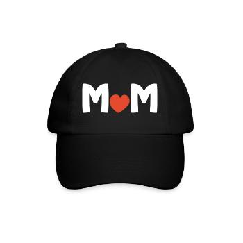 Funny Mom Grandma Mother's Day Gift Design Humor - Baseball Cap - black/black - Front