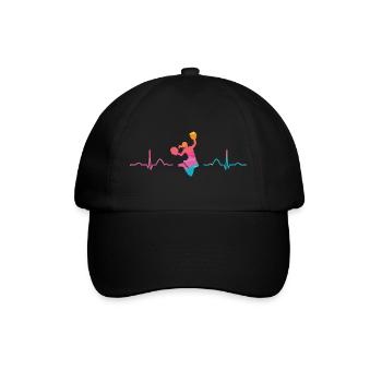 Cheerleader Cheer Mom Cheerleading - Baseball Cap - black/black - Front