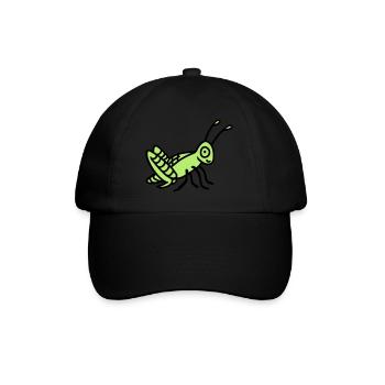 Grasshopper - Baseball Cap - black/black - Front