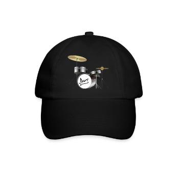 percussion - Baseball Cap - black/black - Front
