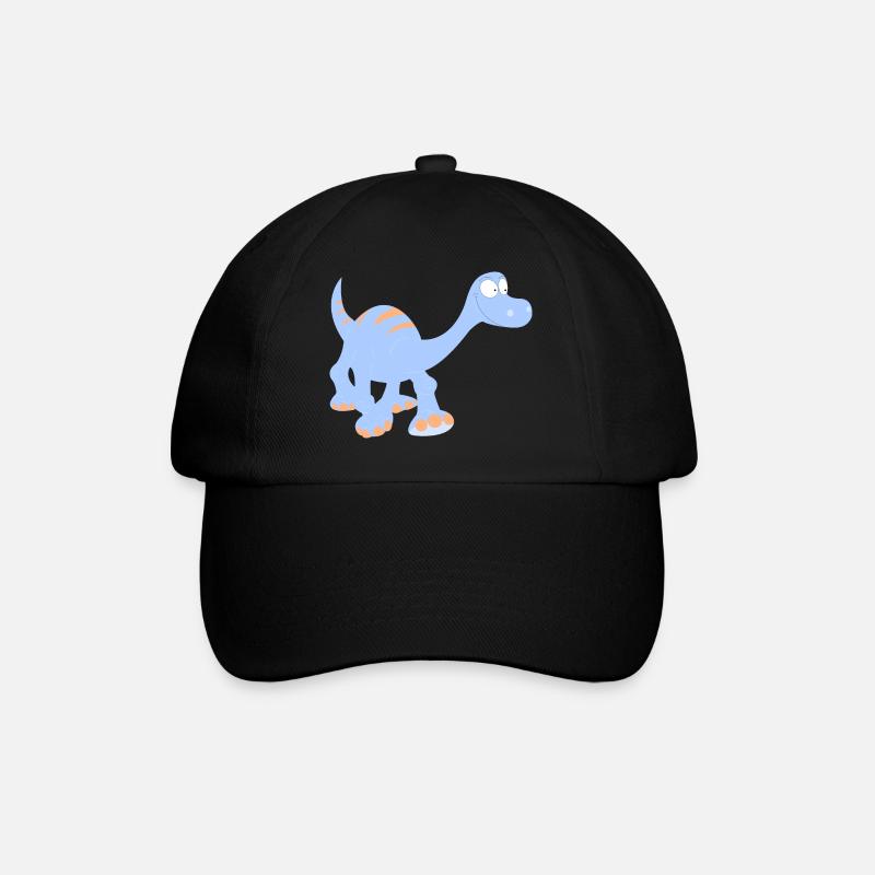 Dinosaures! - Casquette classique - noir/noir