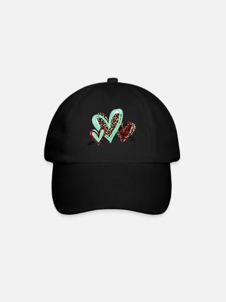 CORAZON ANIMAL PRINT - Baseball Cap - black/black