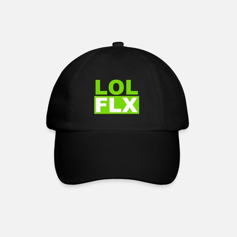 LOL FLX - Baseballkappe - Schwarz/Schwarz