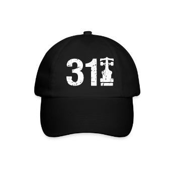 31 Formula Racing Motorsport - Baseballkappe - Schwarz/Schwarz - Vorne