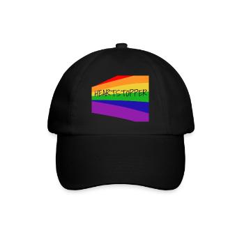 Heartstopper - Casquette classique - noir/noir - Devant