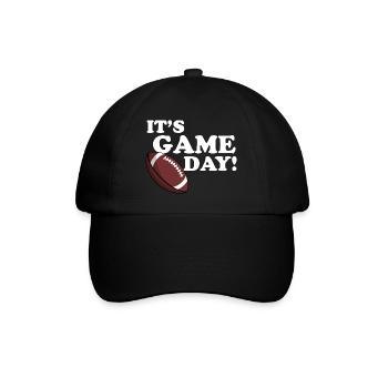 It's Game Day - Baseball Cap - black/black - Front