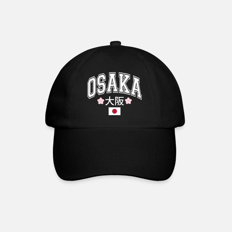 Osaka - Baseball Cap - black/black